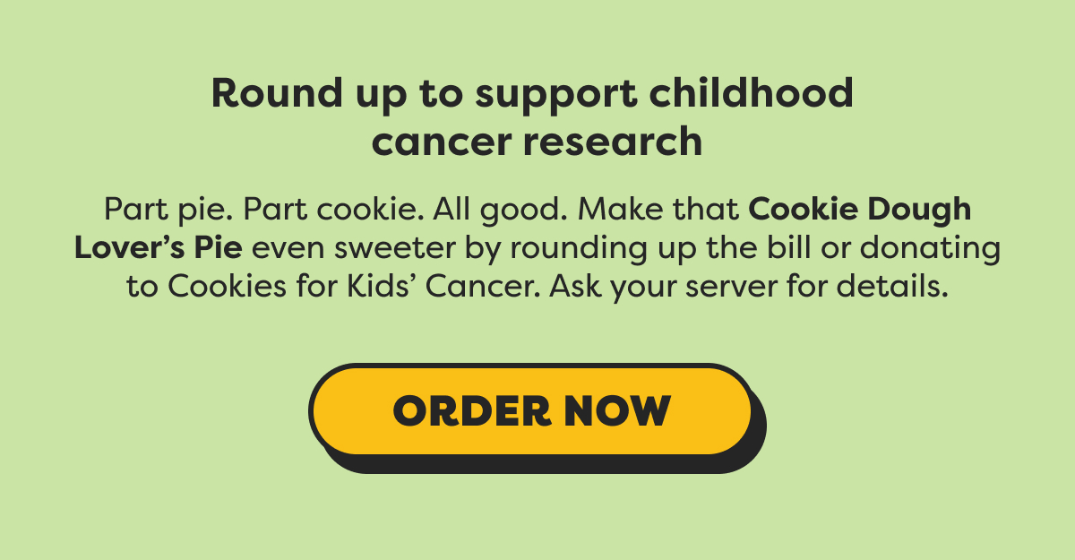 Round up to support childhood cancer research