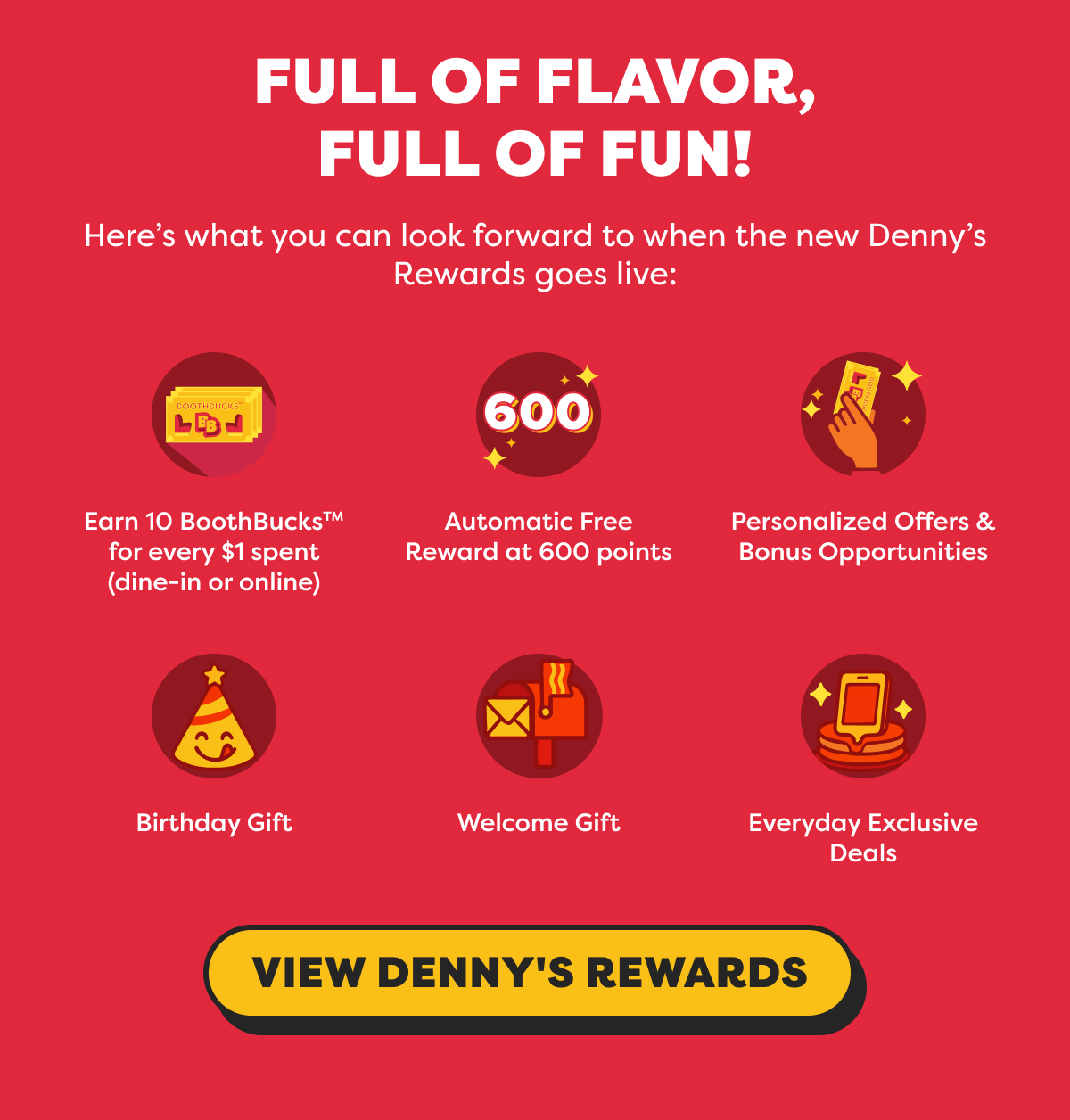 FULL OF FLAVOR, FULL OF FUN!