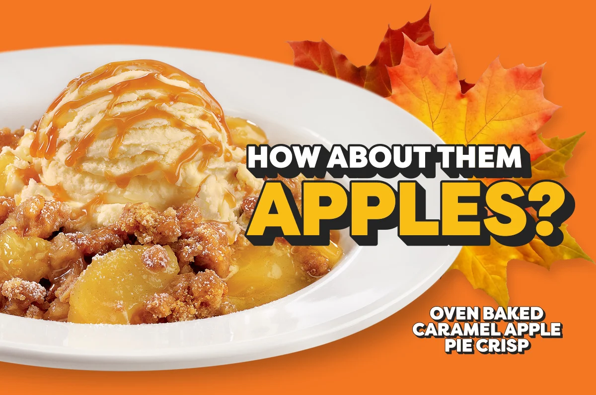 How about them Apples? - Oven Baked Caramel Apple Pie Crisp