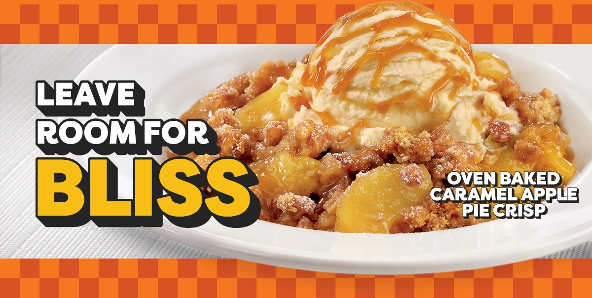 Leave Room For Bliss - Oven Baked Caramel Apple Pie Crisp