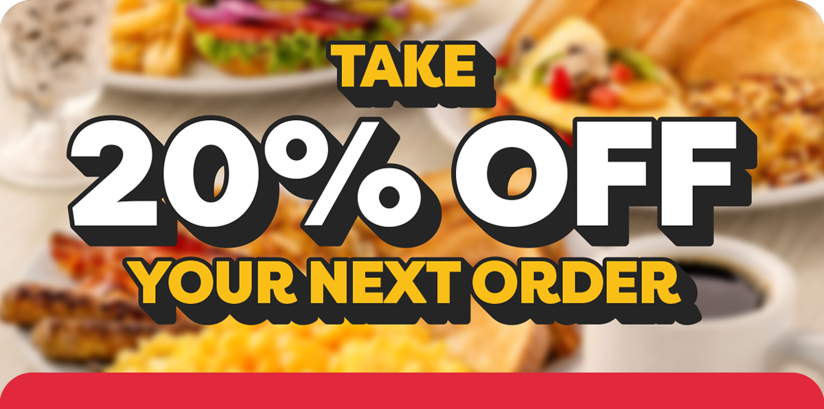 Take 20% Off Your Next Order