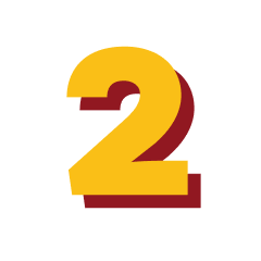 Number 2 Icon