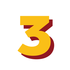 Number 3 Icon