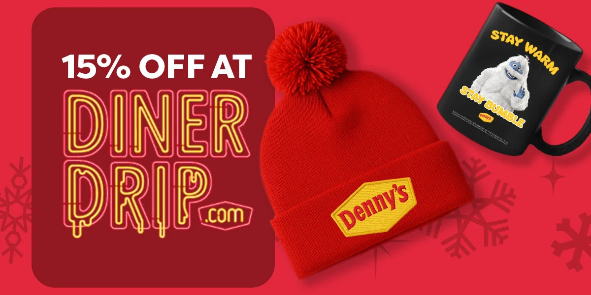 Denny’s 15% Off at DinerDrip.com