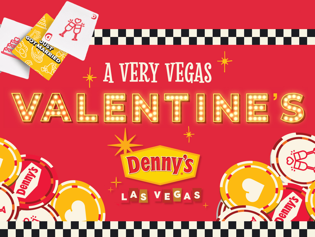 A Very Vegas Valentine’s - Denny’s - Las Vegas - Just Got Married