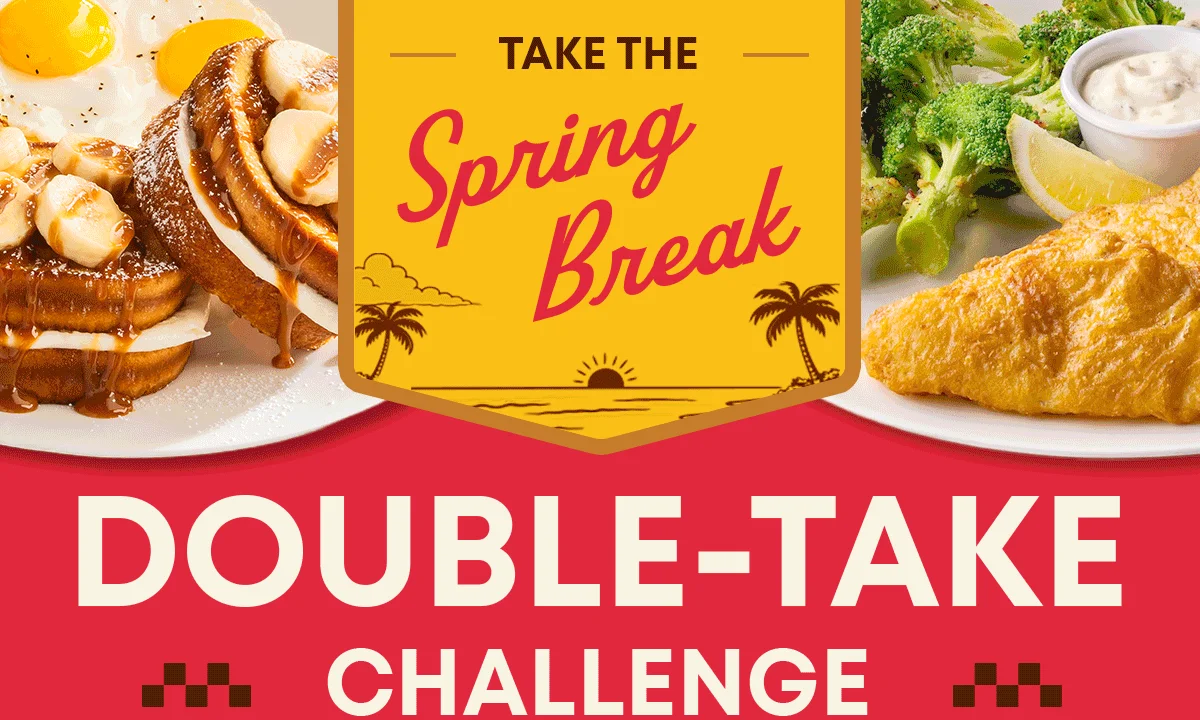 Take The Spring Break - Double-Take Challenge
