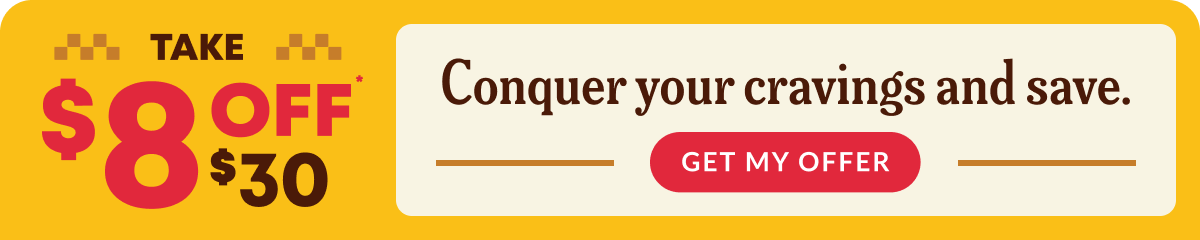 Take $8 Off $30 - Conquer Your Cravings And Save. - Get My Offer