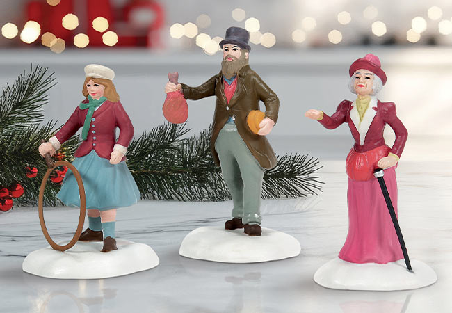Friends & Neighbors figurines set of 3
