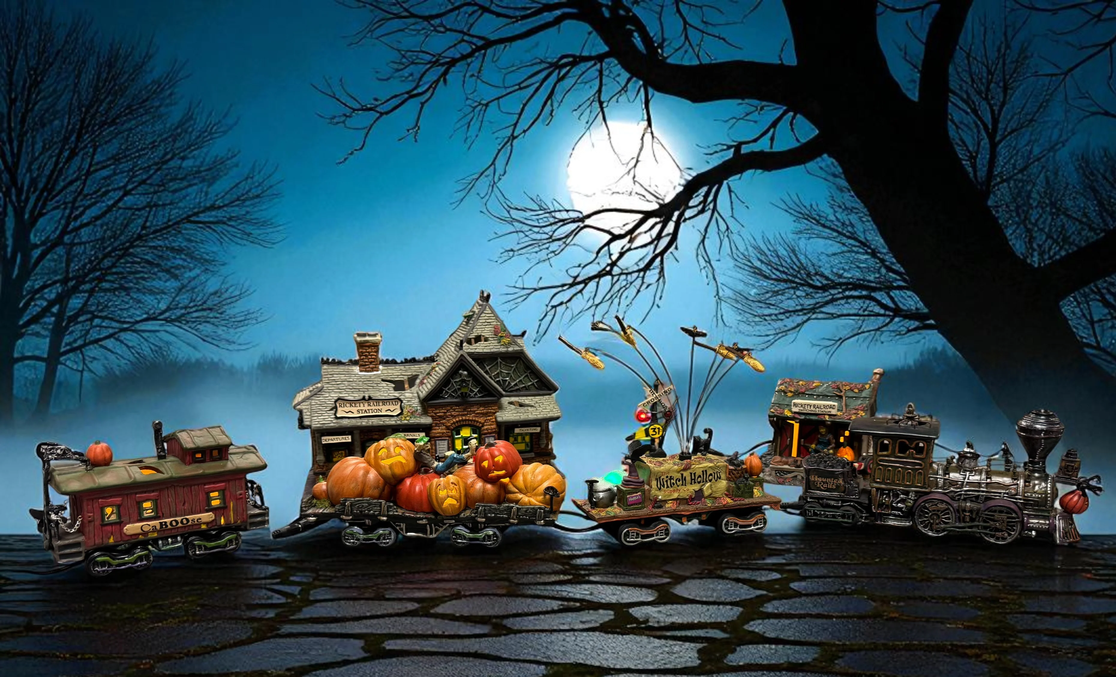 Image of Rickety Railroad & Haunted Rails