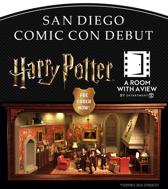  San Diego Comic Con Debut: Gryffindor Common Room from A Room With a View