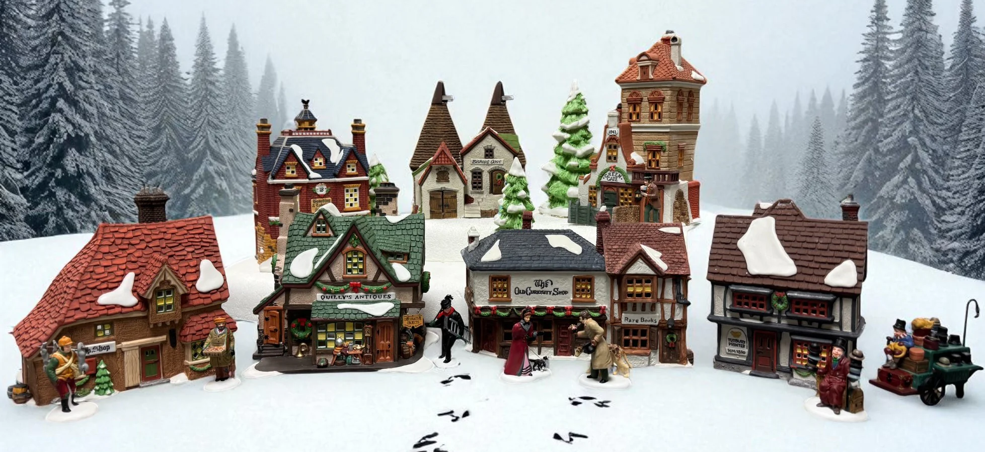 Image of Dickens Village...The Early Days