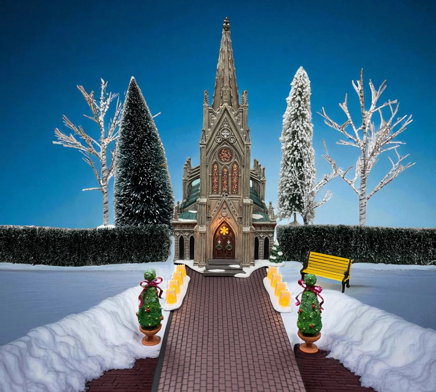 Image of The Glowing Cathedral of St. Nicholas