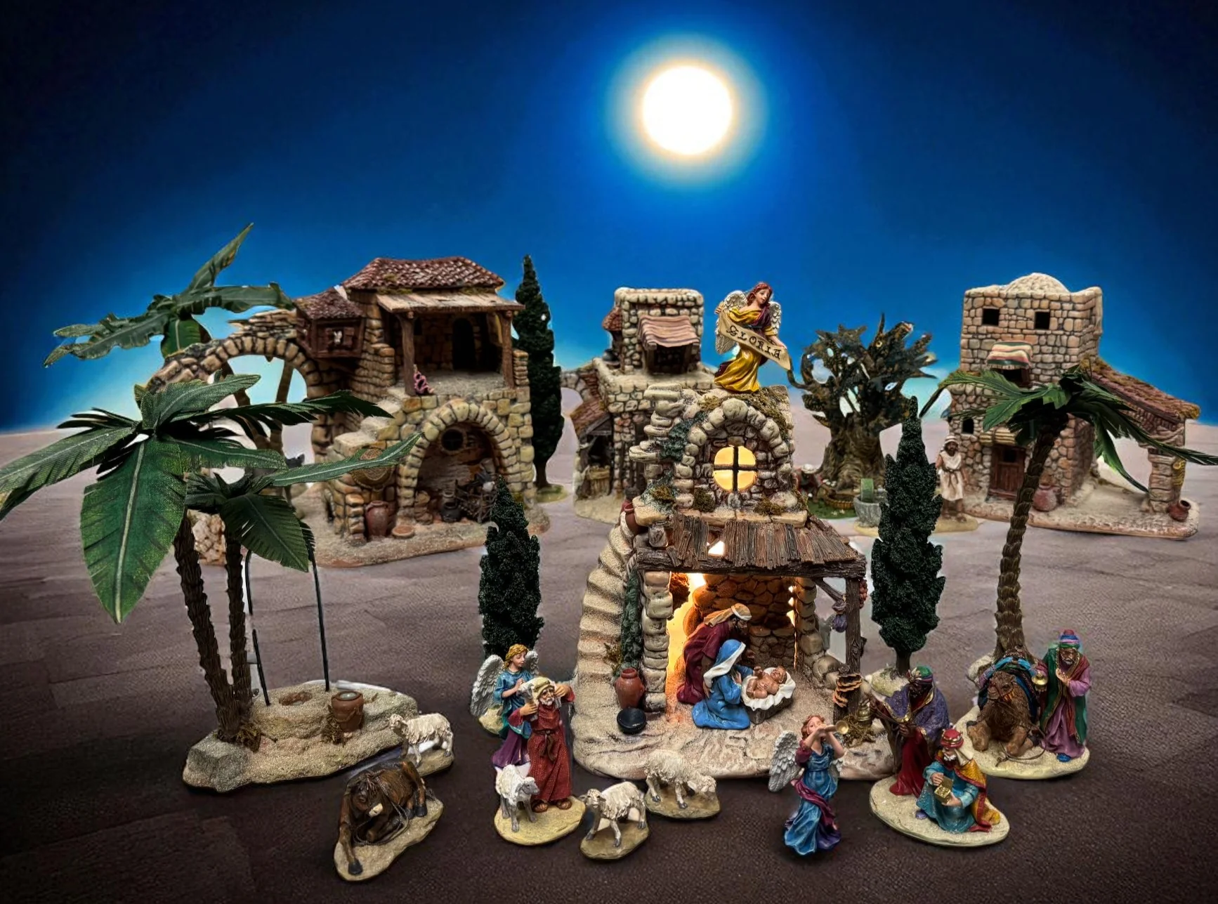 Image of A Nativity in the Town of Bethlehem