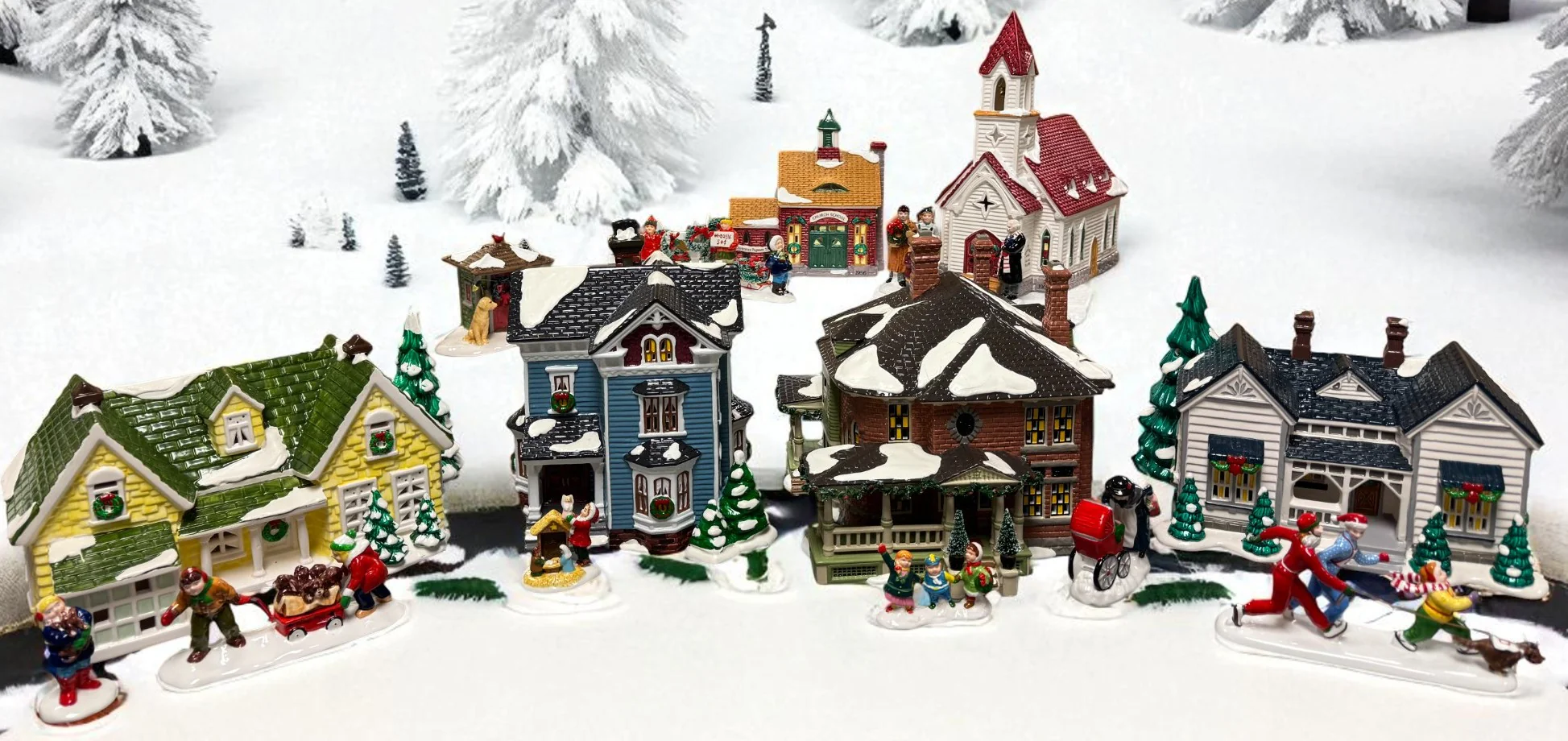Image of Tis the Season in Snow Village