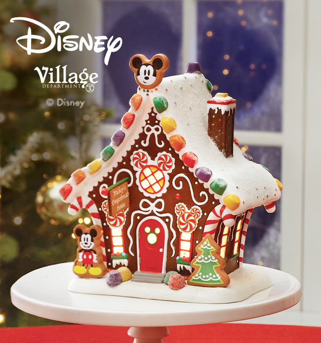 Mickey's Gingerbread House
