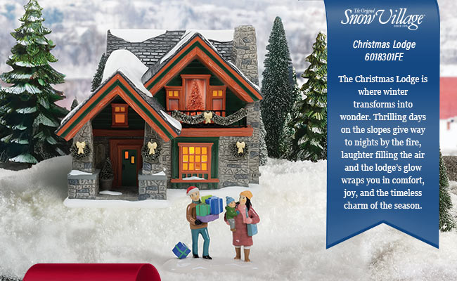 First Edition Christmas Lodge