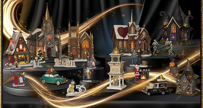 50th Anniversary Village Pieces