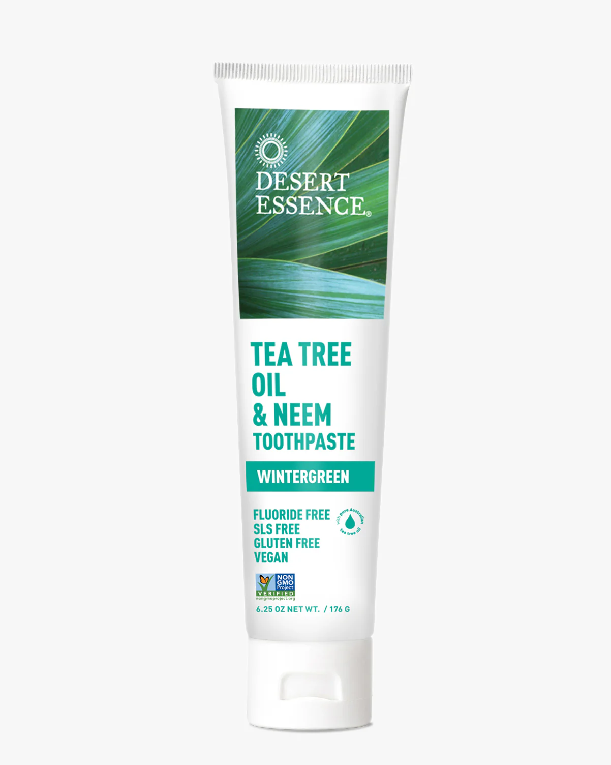 Image of Tea Tree Oil & Neem Wintergreen Toothpaste