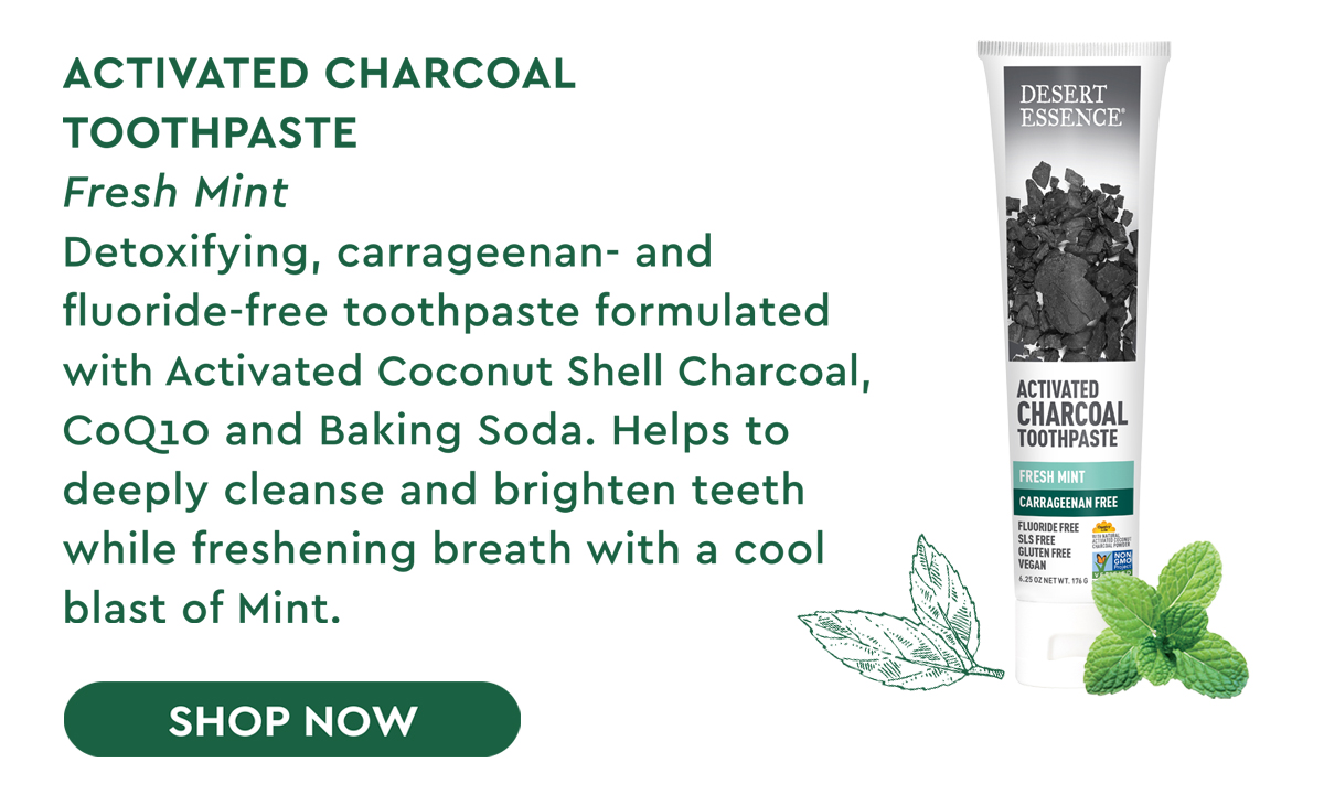 Shop activated charcoal toothpaste now! 