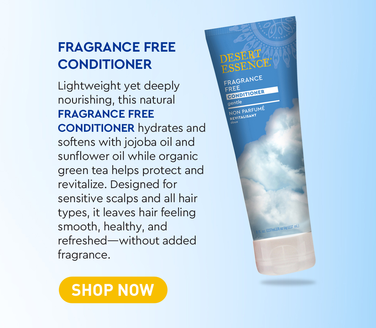 Fragrance Free Conditioner - Shop Now! 