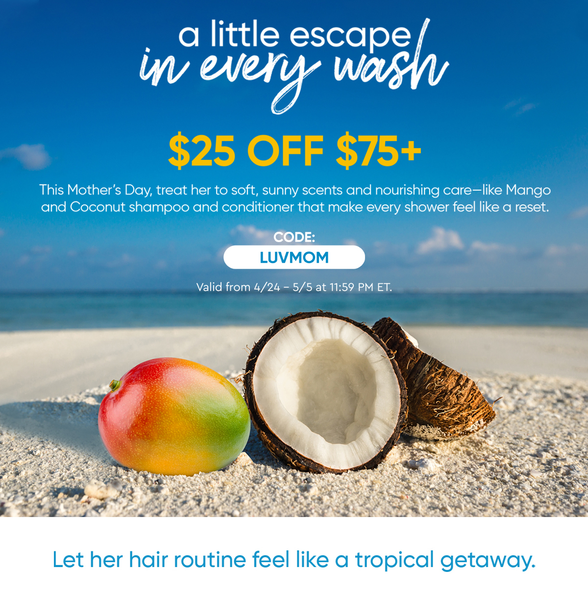 SHOP $25 OFF $75+ - CODE LUVMOM