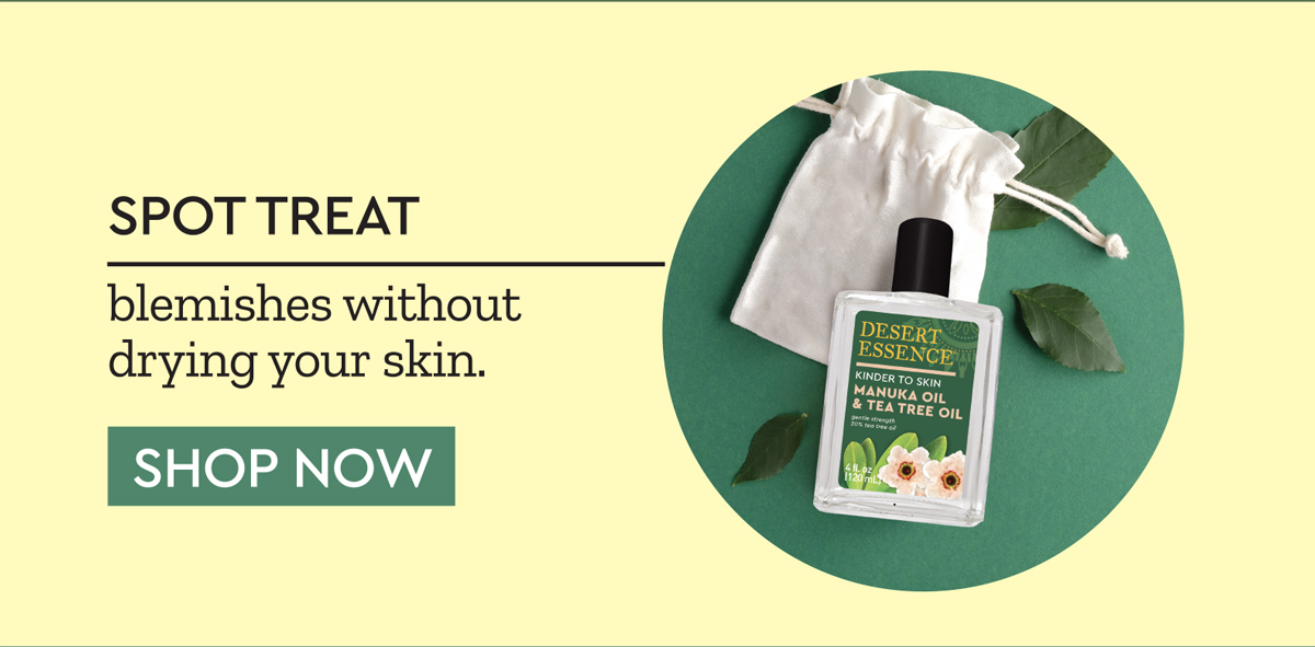 Spot treat blemishes without drying your skin! 