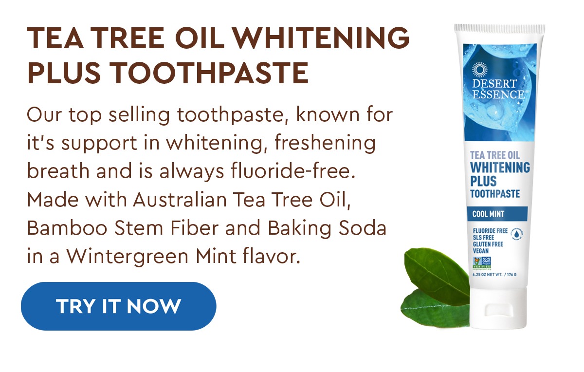 SHOP TEA TREE OIL WHITENING PLUS TOOTHPASTE
