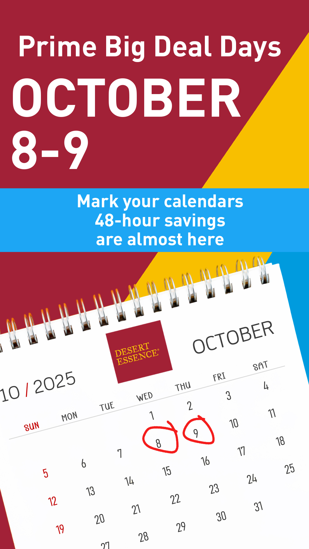 Prime Big Deal Days October 8-9