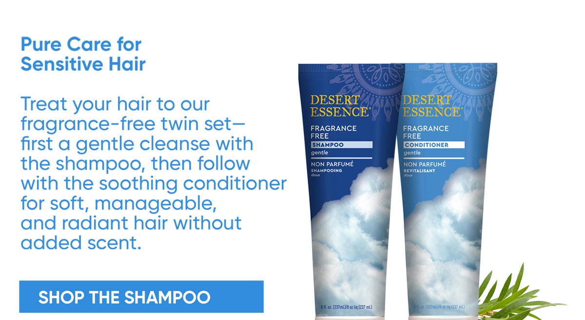 SHOP FRAGRANCE FREE SHAMPOO