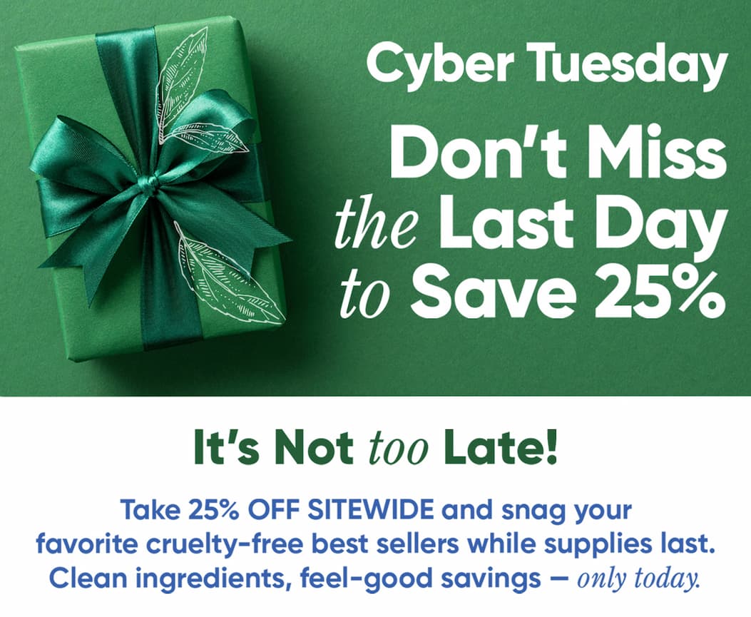 SHOP 25% OFF SITEWIDE