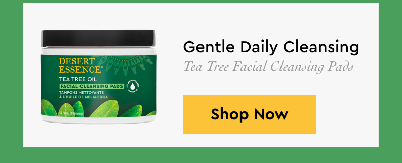Tea Tree Oil Facial Cleansing Pads