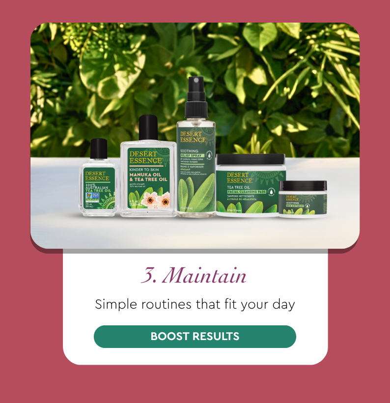 Maintain Simple routines that fit your day