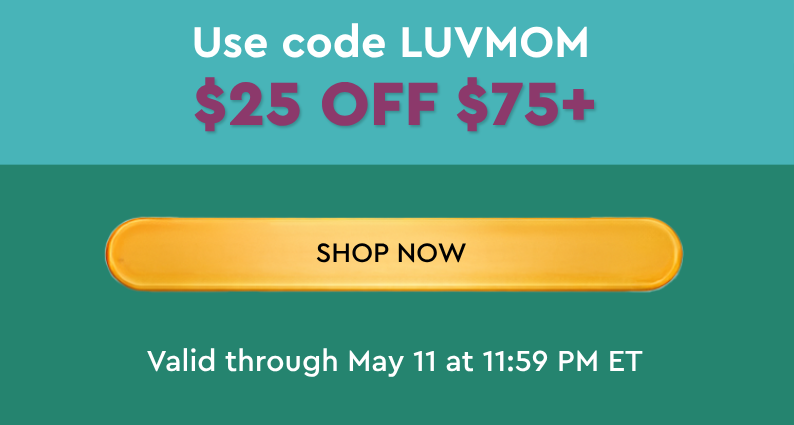 Use code LUVMOM