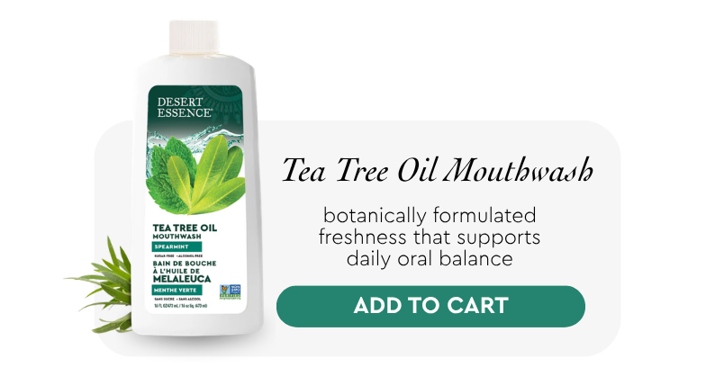 Tea Tree Oil Mouthwash