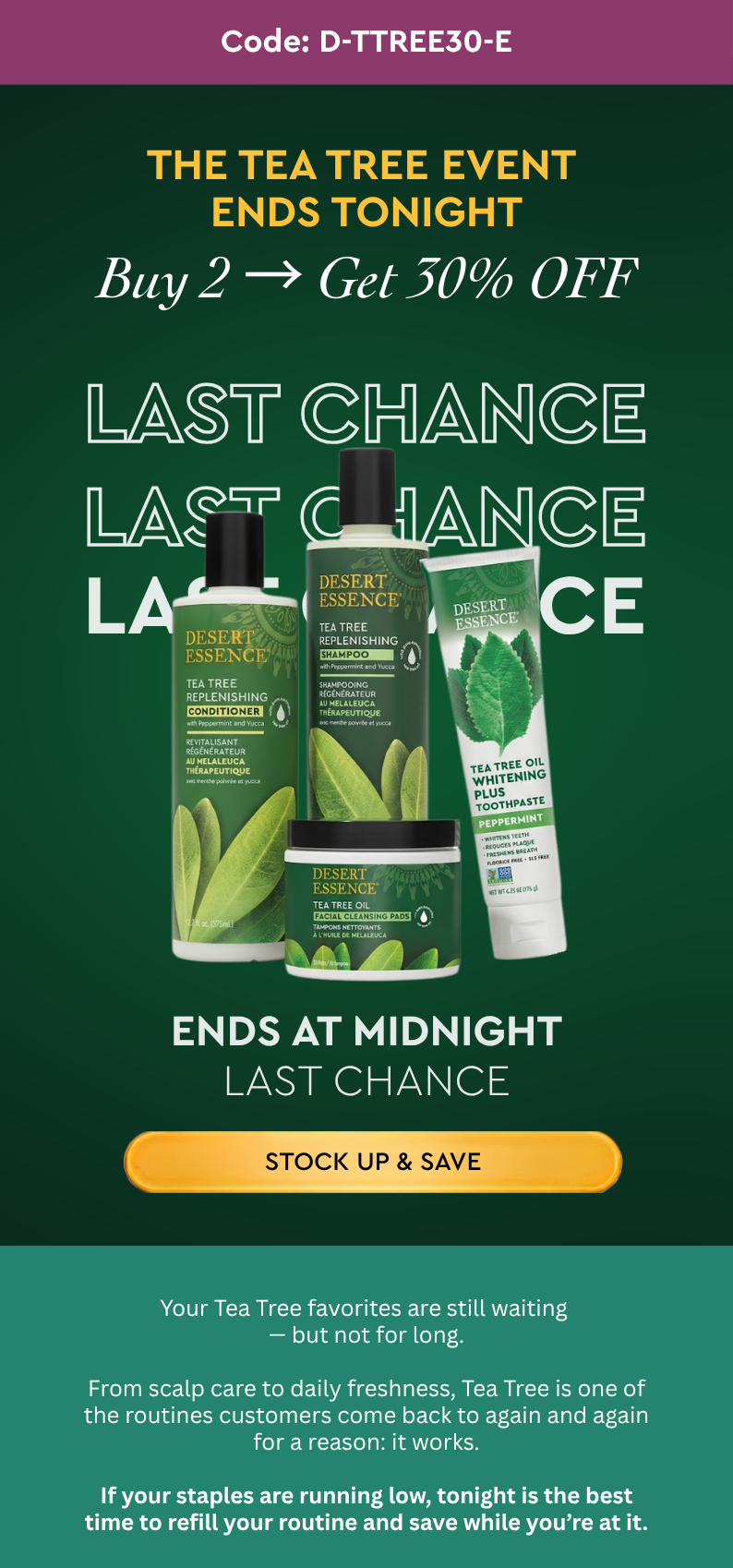 Buy 2 → Get 30% OFF