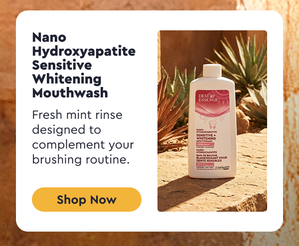 Nano-Hydroxyapatite Sensitive + Whitening Mouthwash
