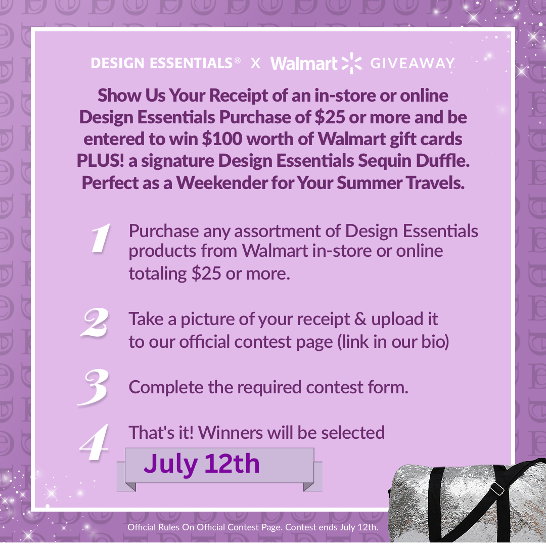 Enter to Win the 'Summer of Hair' Giveaway from Design Essentials & Walmart 