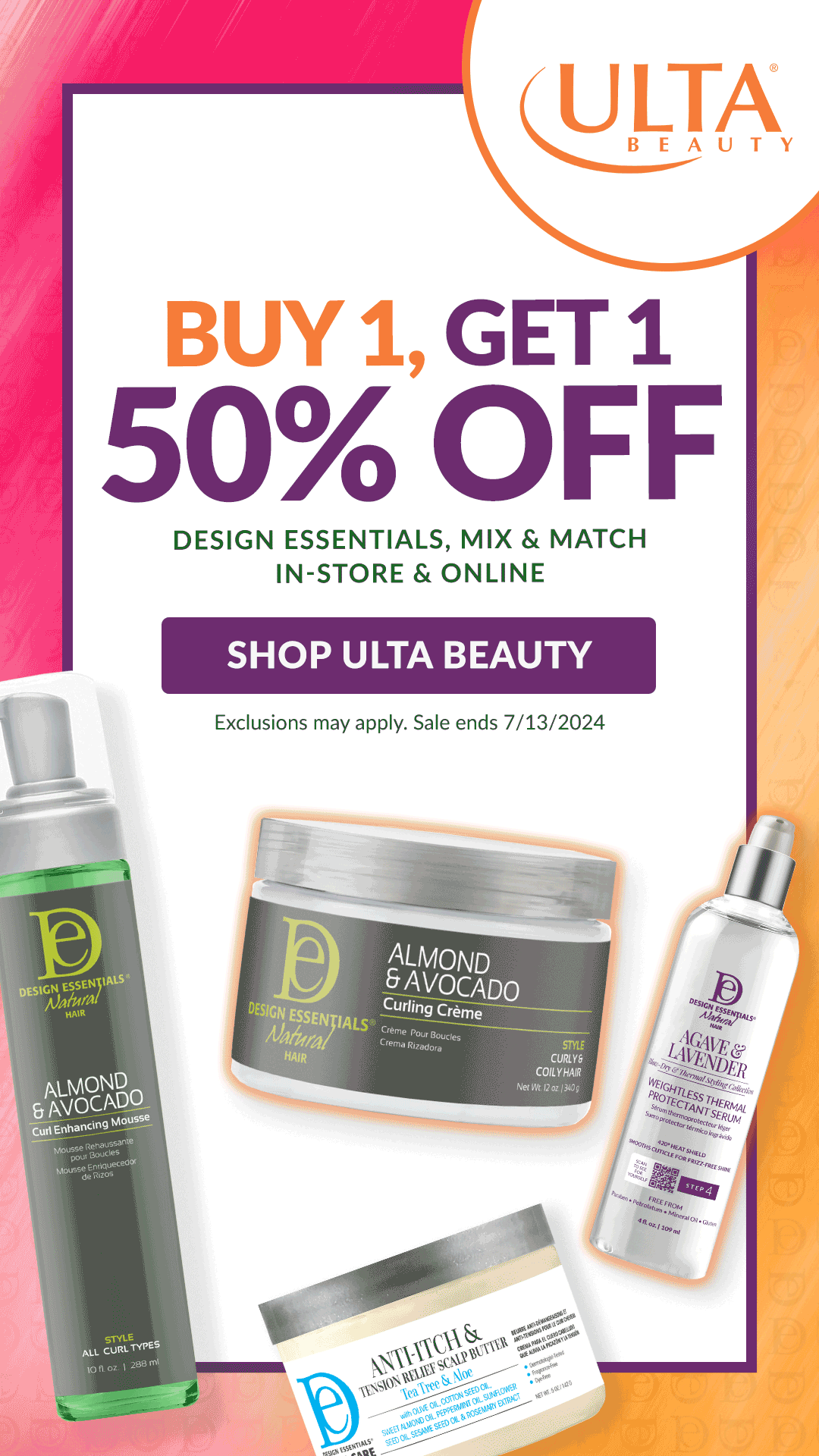 Buy 1, Get One 50% off At Ulta Beauty