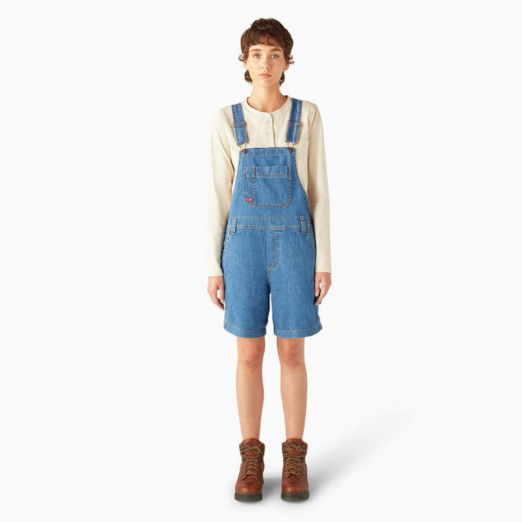 Women's Relaxed Fit Bib Shortalls