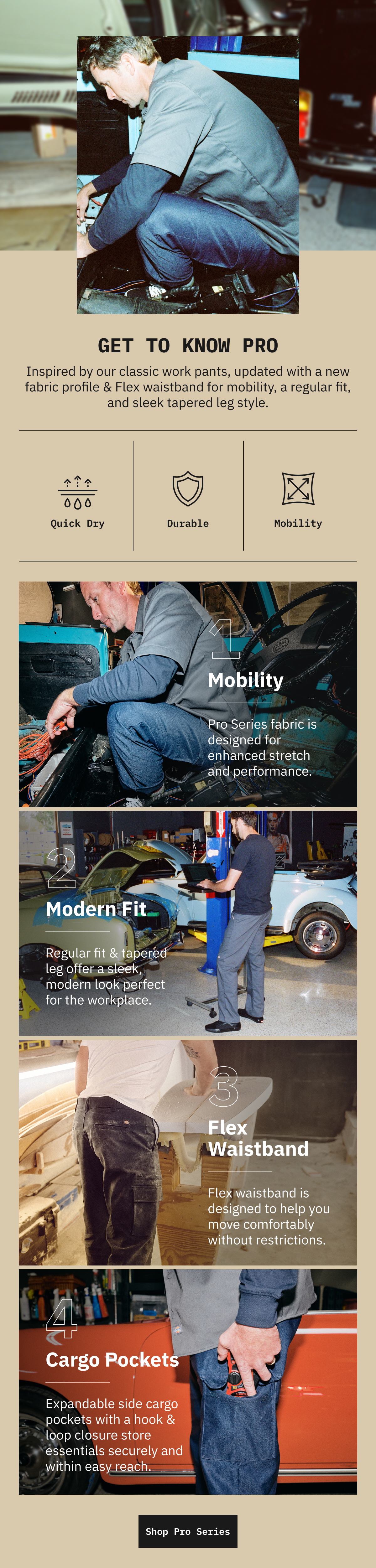 Get to know Pro. Shop Pro Series.