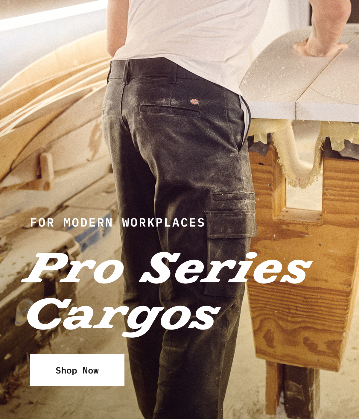 For Modern Workplaces. Pro Series Cargos. Shop Now.