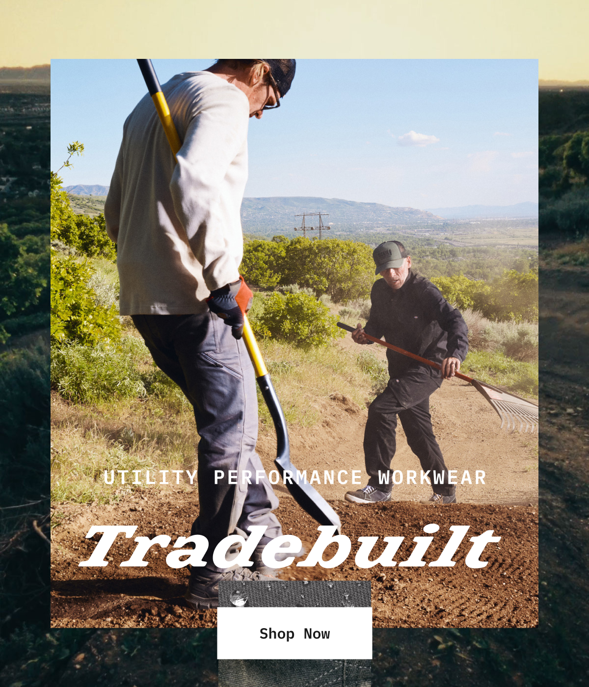 Utility Performance Workwear. Tradebuilt. Shop Now.