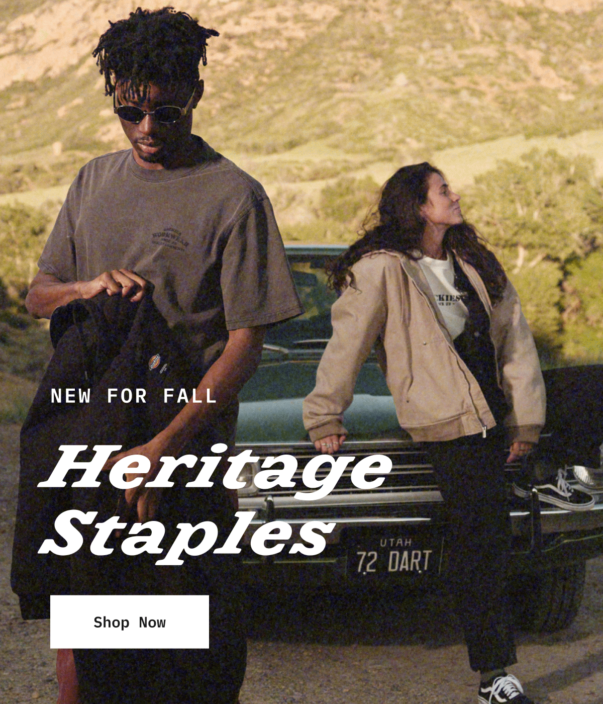 New For Fall. Heritage Staples. Shop Now.