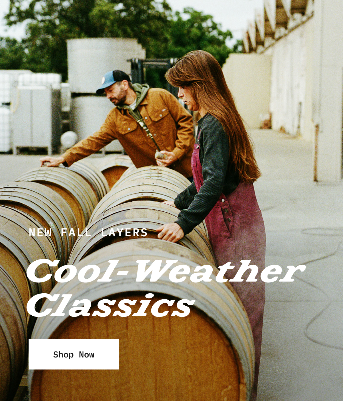 New Fall Layers. Cool-Weather Classics. Shop Now.