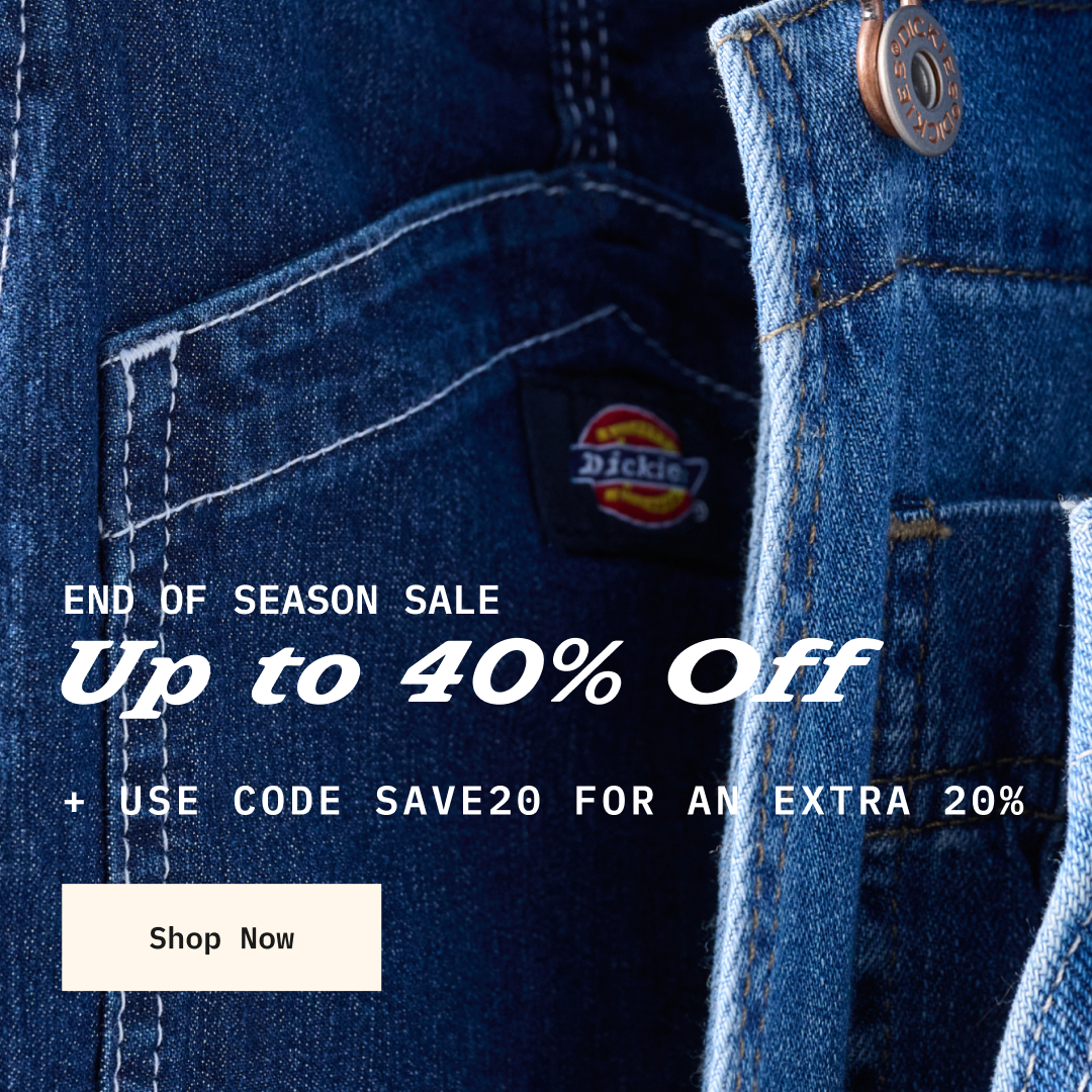 END OF SEASON SALE. Up to 40% off + use code SAVE20 for extra 20% . Shop Now.