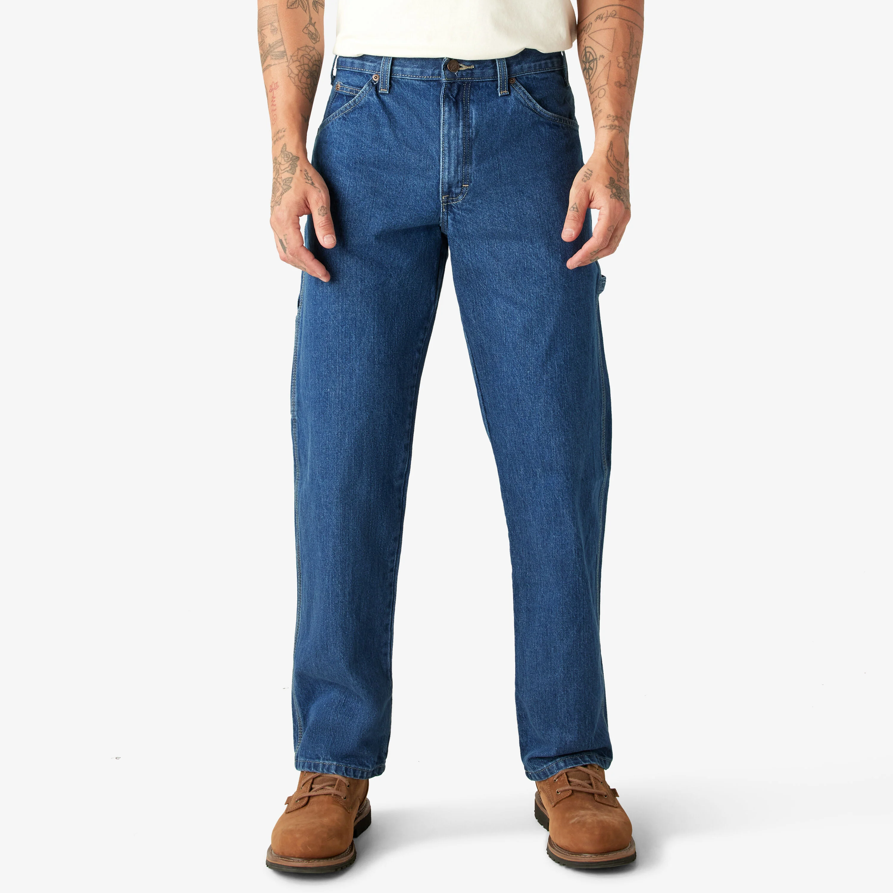 Image of Relaxed Fit Heavyweight Carpenter Jeans