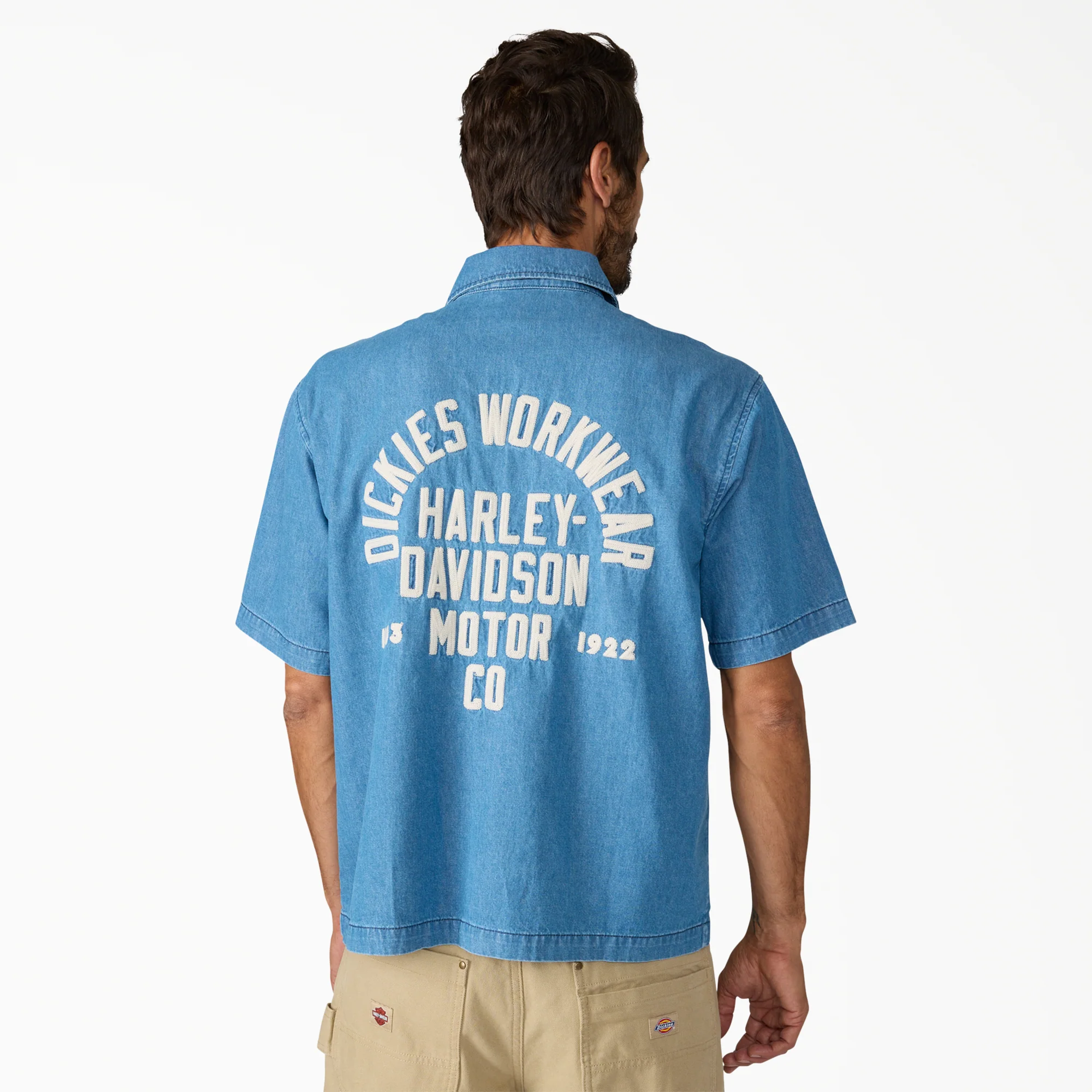 Image of Dickies x H-D® Embroidered Work Shirt