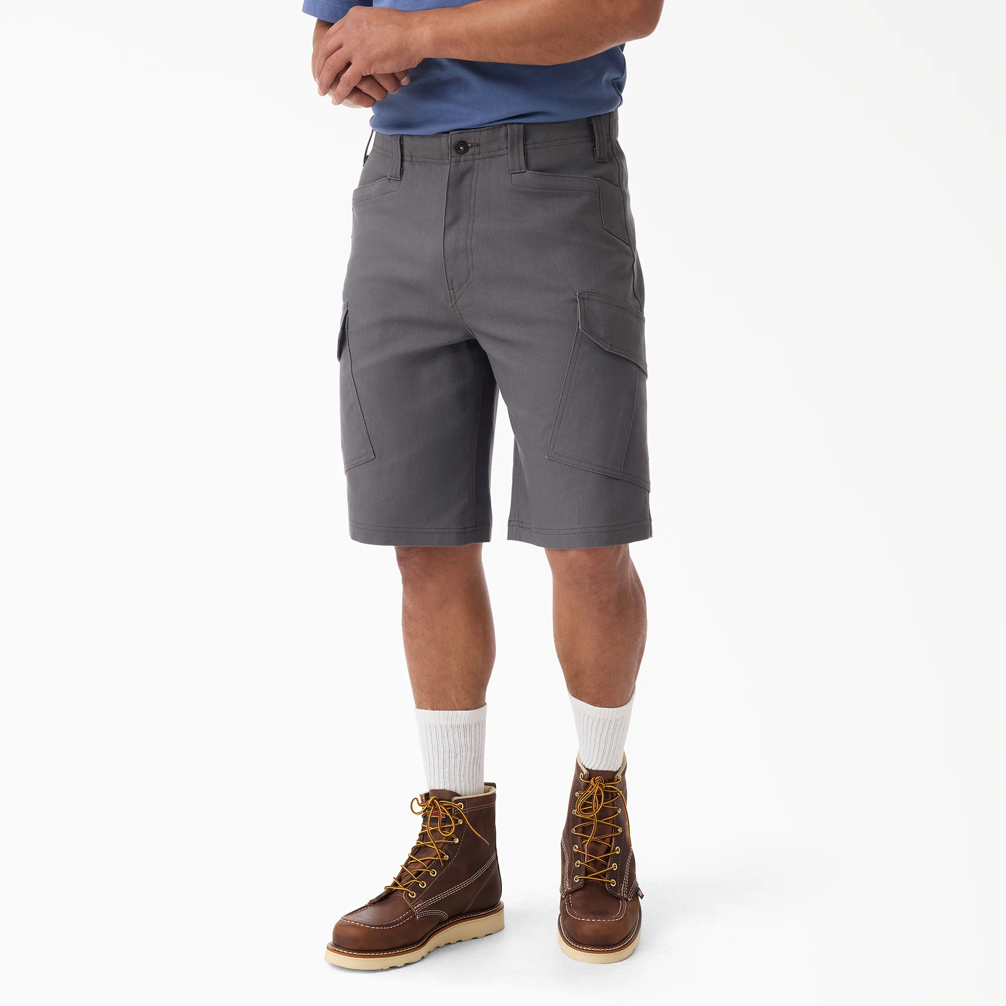 Image of Tradebuilt Duck Canvas Cargo Shorts, 11"