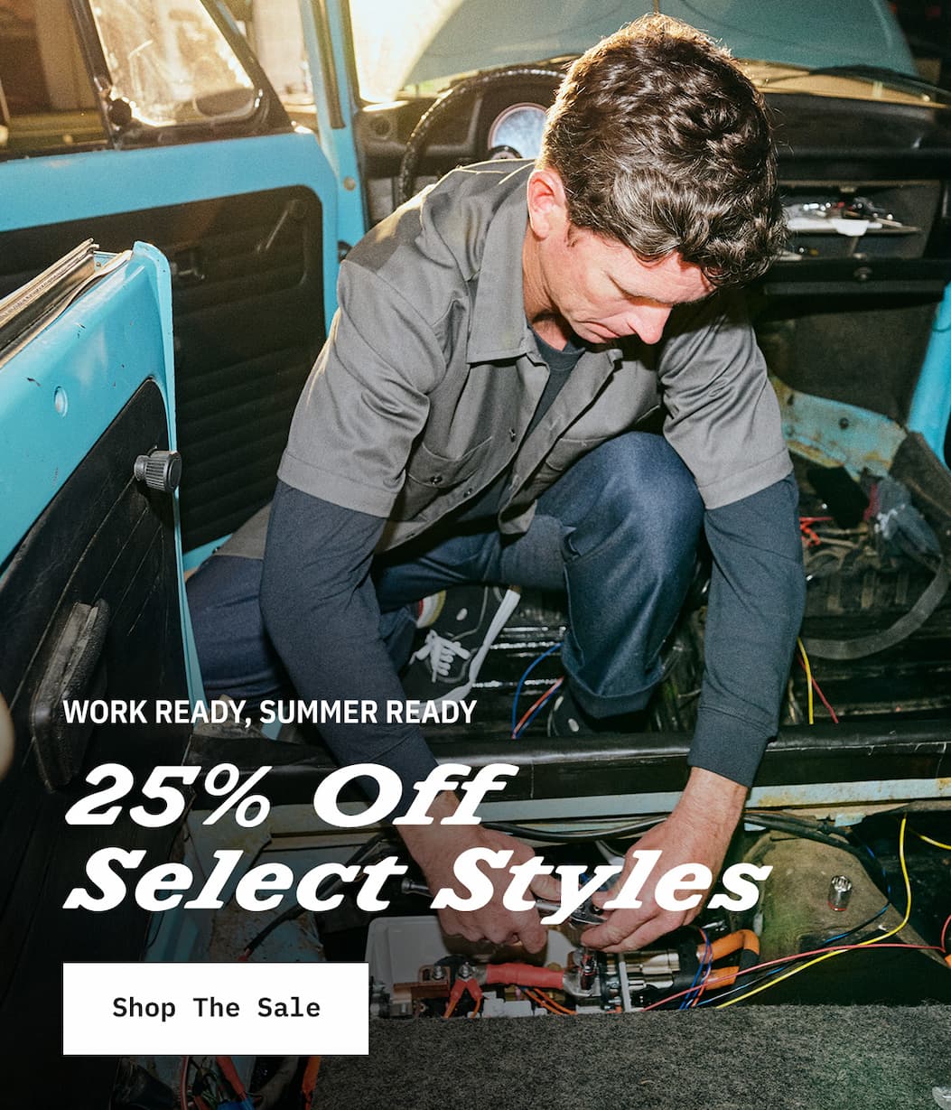 Work Ready. Summer Ready. 25% Off Select Styles. Shop Now.