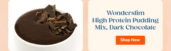 Wonderslim High-Protein Pudding Mix, Dark Chocolate Shop Now >>
